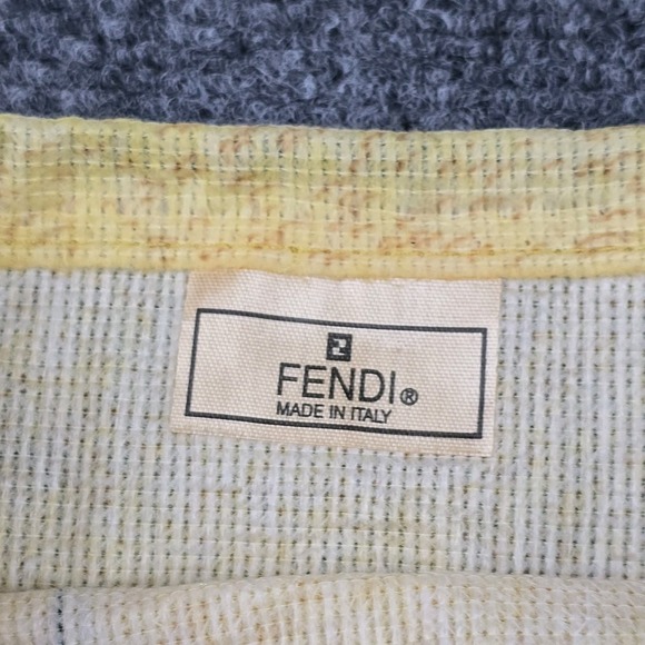 Fendi‎ Vintage Drawstring Dust Bag – Medium (Approx. 13″ × 13″) - Picture 5 of 9